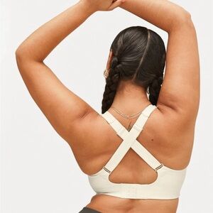 Ivory Simone High Support Bra- girlfriend collective